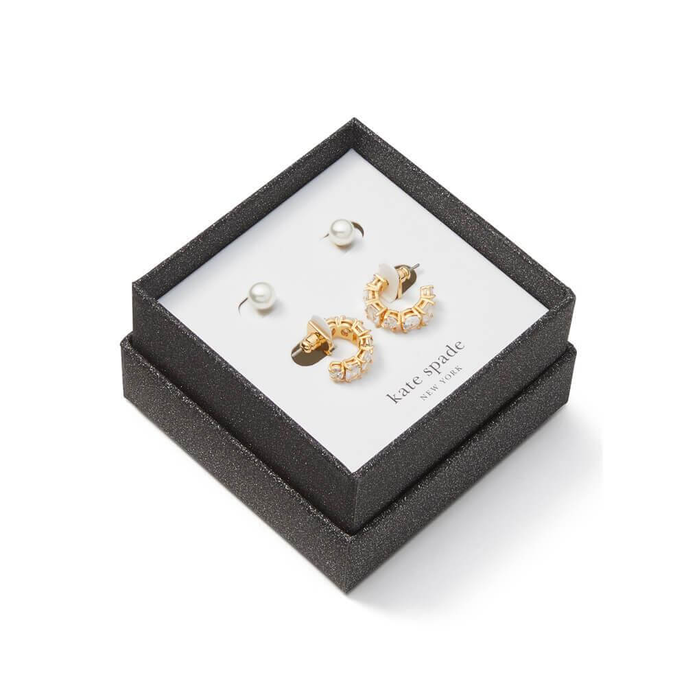 Kate Spade New York Stud and Hoop Earring Set Jarrolds, Norwich